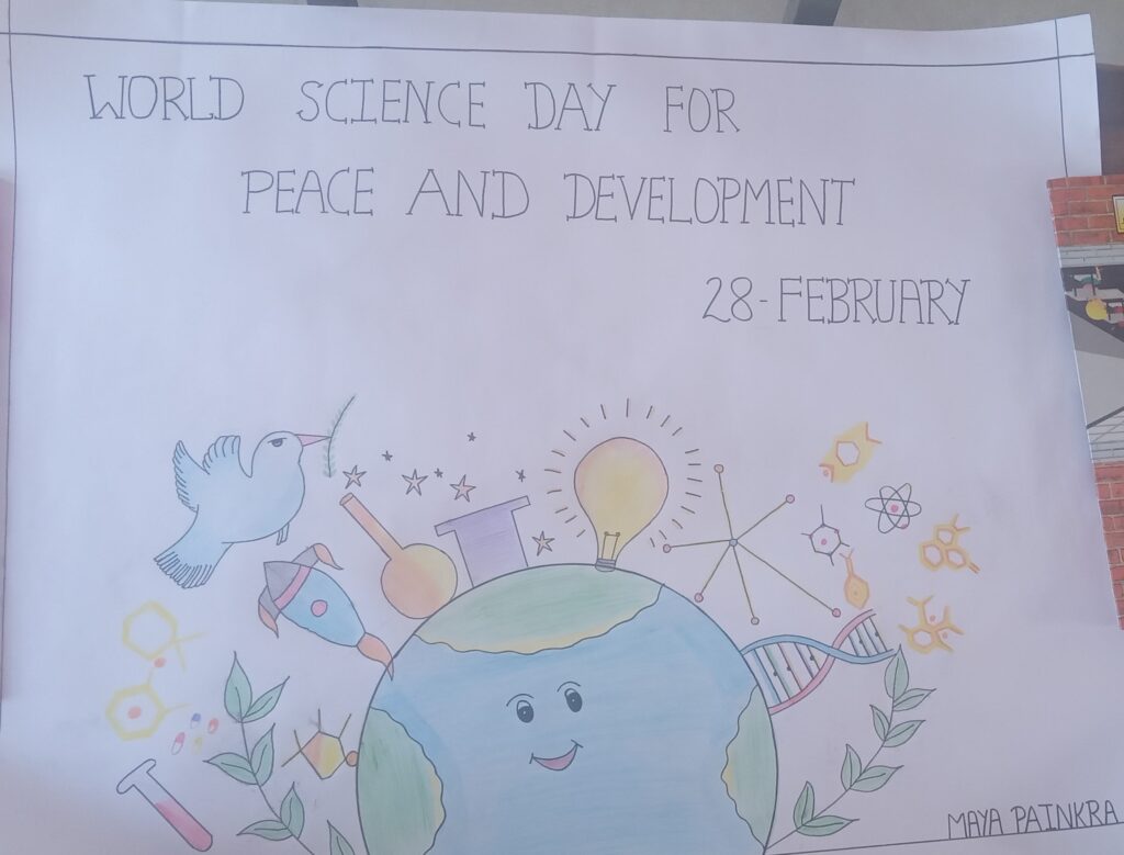 National Science Day Drawing / How to Draw National Science Day Poster Easy  Steps / Science Day - YouTube